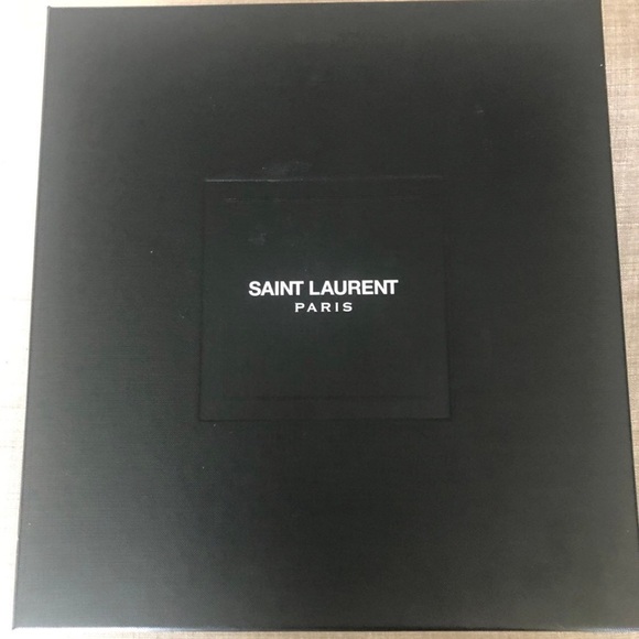 YSL SAINT LAURENT Tucson mules Size 5.5 Leather NIB $1289 - Picture 3 of 10
